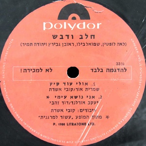 חלב ודבש – אולי עוד קיץ (1980)