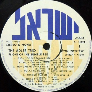 שלישיית אדלר - מעוף הדבורה (1972)