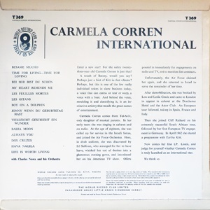כרמלה קורן - לרקוד עם כרמלה קורן, מסיבת ריקודים בינלאומית (1963)