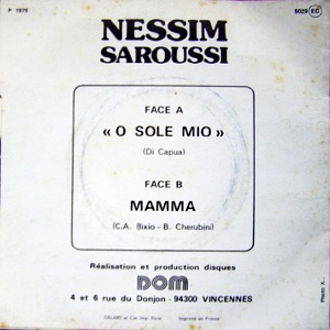 נסים סרוסי - או סולה מיו (1978)